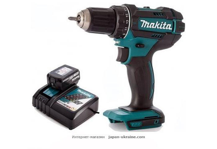 Аккумуляторная дрель-шуруповерт MAKITA DDF482RF