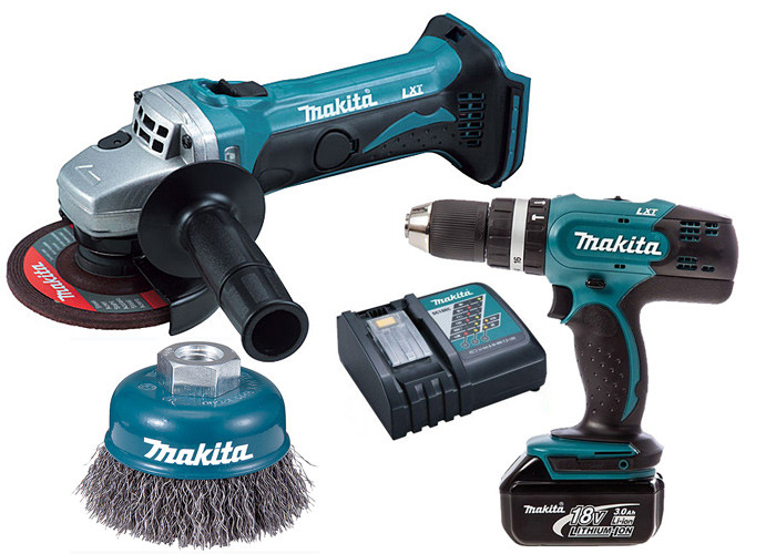 Набор аккумуляторных инструментов MAKITA SET-DGA452