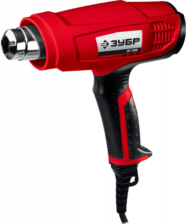 Фен строительный технический ЗУБР ФТ-1600