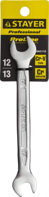 Рожковый ключ STAYER 27035-12-13
