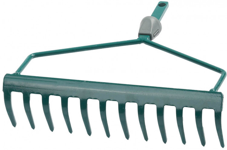 Грабли изогнутые с быстрозажимным механизмом RACO 4230-53808