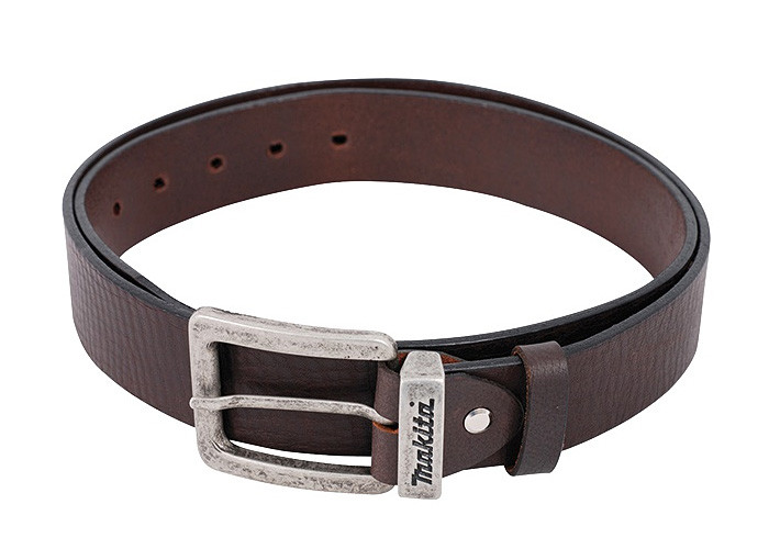 Кожаный коричневый ремень 16 шт. MAKITA P-72419