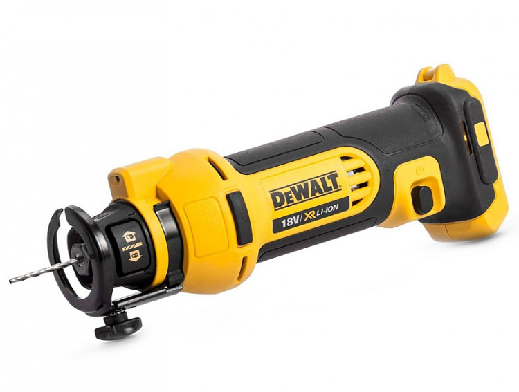 Аккумуляторный фрезер для вырезания гипсокартона DeWALT DCS551N