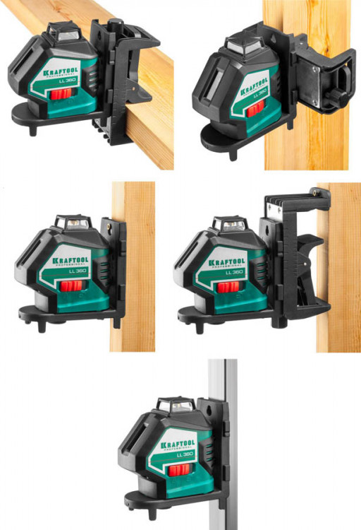 Лазерный уровень построитель плоскостей KRAFTOOL 34645-2