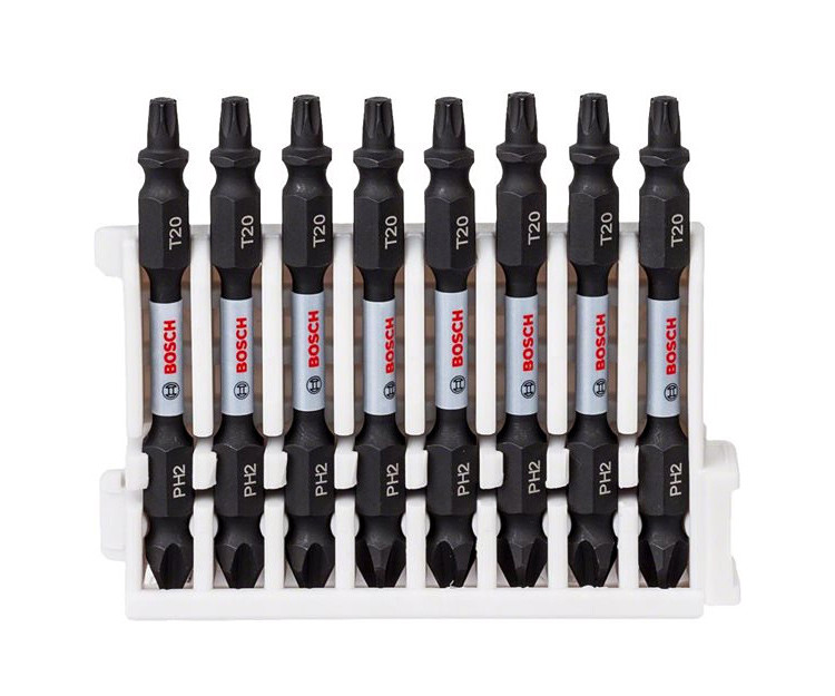 Биты Bosch Impact Control, PH2-Т20, 65 мм 8 шт.