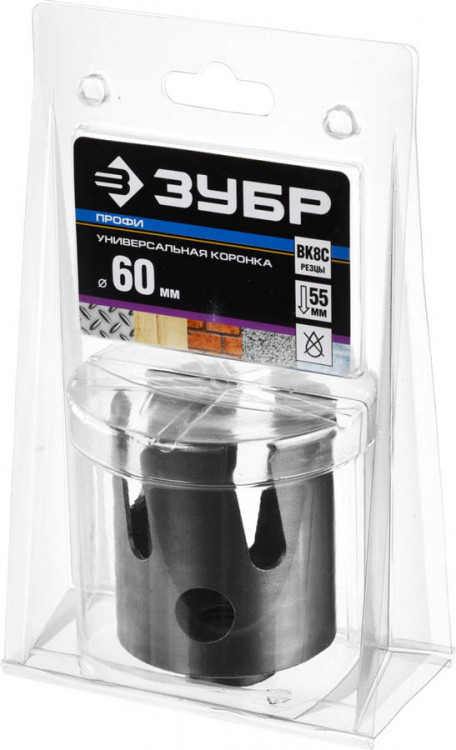 Универсальная коронка ЗУБР 29514-60