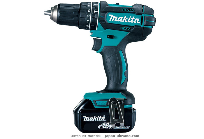 Аккумуляторный ударный шуруповерт MAKITA DHP482RFE