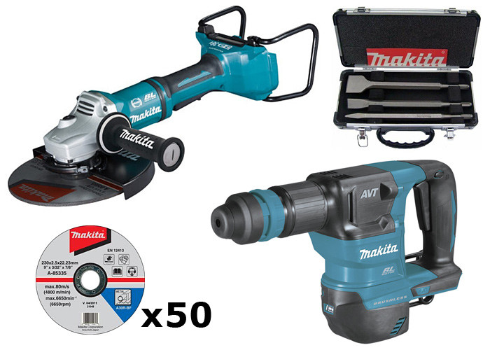 Набор аккумуляторных инструментов MAKITA SET-DGA900