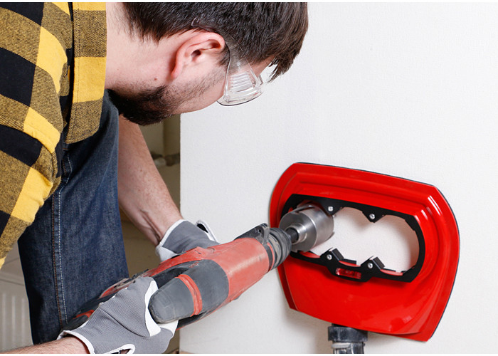 Направляющий коллектор для сверления подрозетников DISTAR FixDUSTER 82 x3