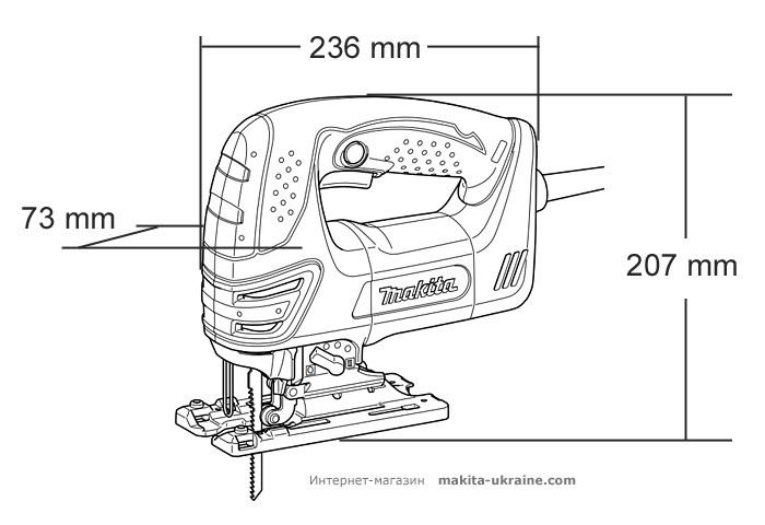 Лобзик MAKITA 4350FCT