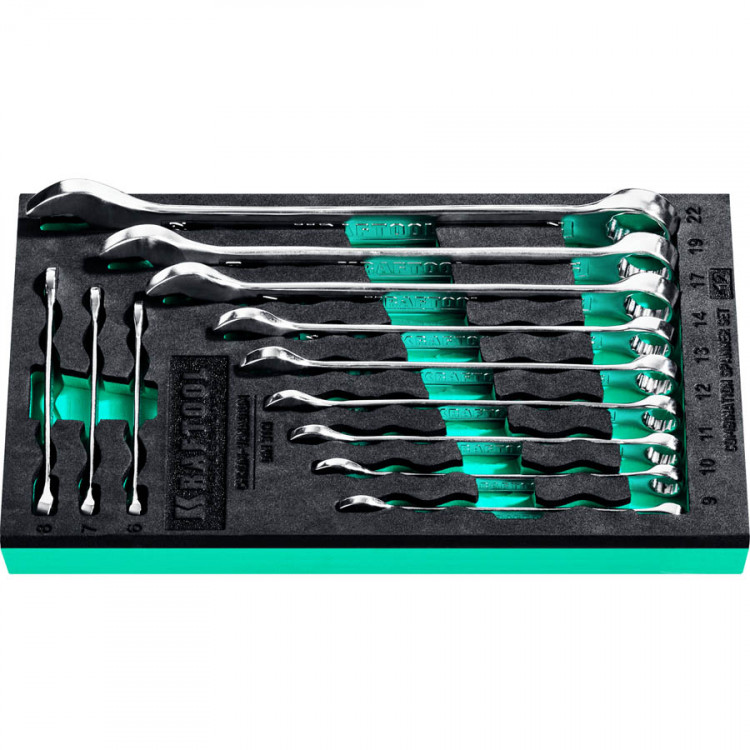 Набор комбинированных гаечных ключей KRAFTOOL 27079-H12E