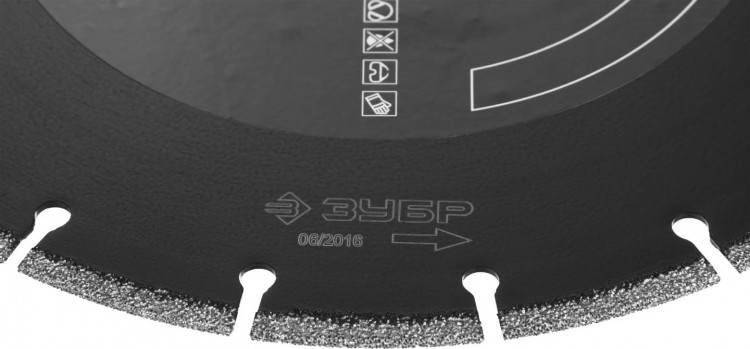 Алмазный диск отрезной ЗУБР 36660-230