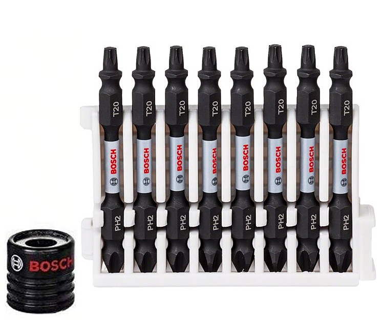 Биты Bosch Impact Control, PH2-Т20, 65 мм 9 шт.