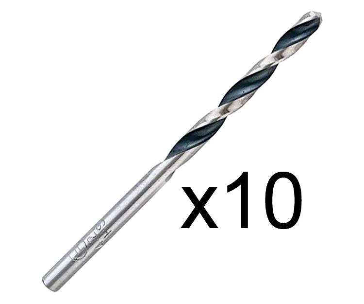 Сверло по металлу BOSCH HSS PointTeQ, 4,2 x 43 мм 10 шт.