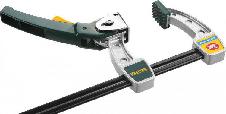 Струбцина быстрозажимная  KRAFTOOL 32019-75-300