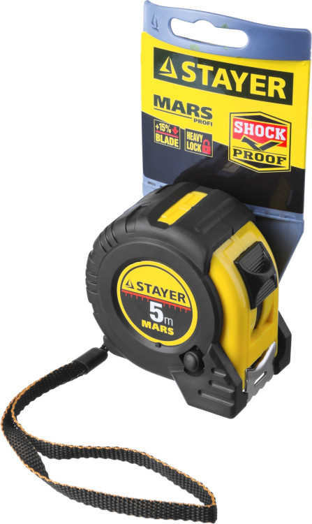 Рулетка измерительная STAYER 34131-05-25_z01