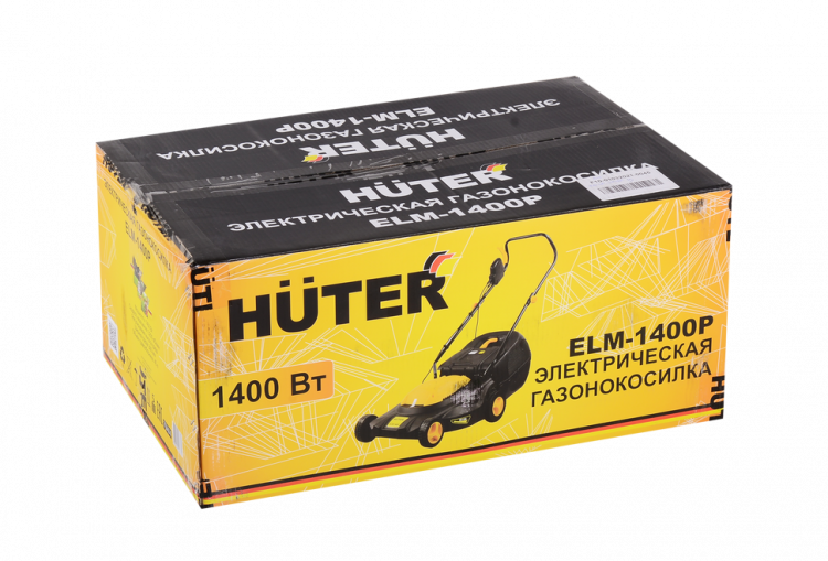 Газонокосилка электрическая HUTER ELM-1400P