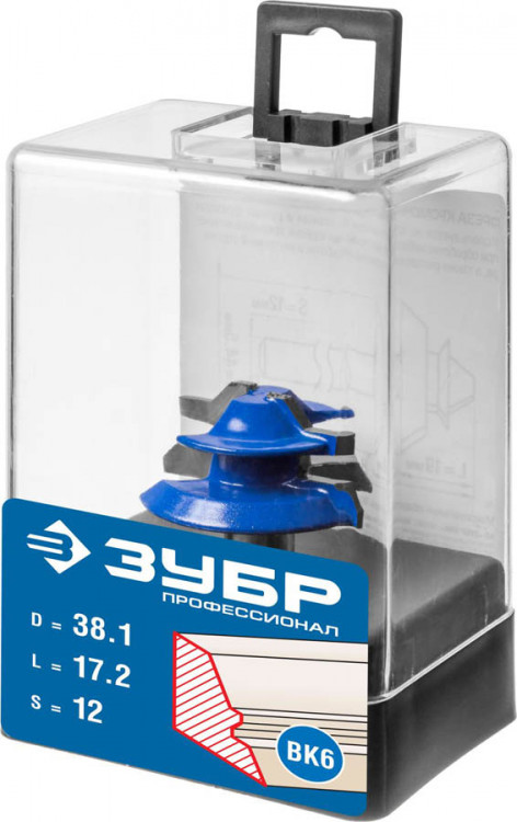 Фреза кромочная для углового сращивания ЗУБР 28724-38.1