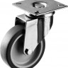 Колесо поворотное ЗУБР 30946-75-S применяются для перемещения тележек и легковесного оборудования. Рекомендуется для полов с неровностями и препятствиями
