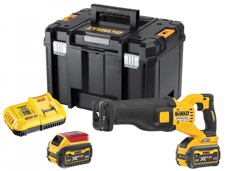 Аккумуляторная ножовка DeWALT DCS389T2