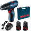 Аккумуляторный шуруповерт BOSCH GSB 120-LI (2.0 Ah)