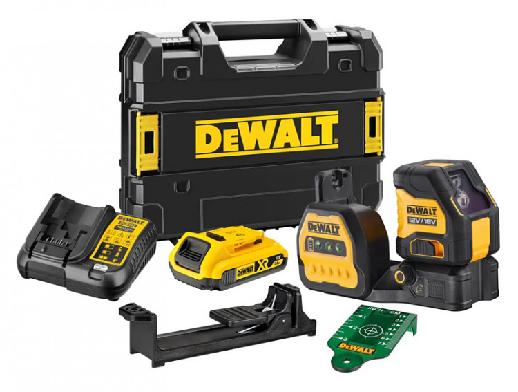 Лазер линейный DeWALT DCE088D1G18