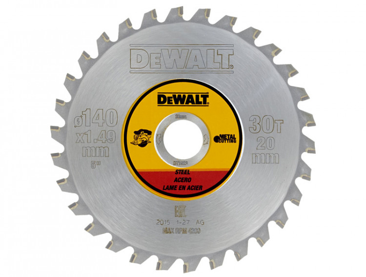 Пильный диск (140х20мм) DeWALT DT1923