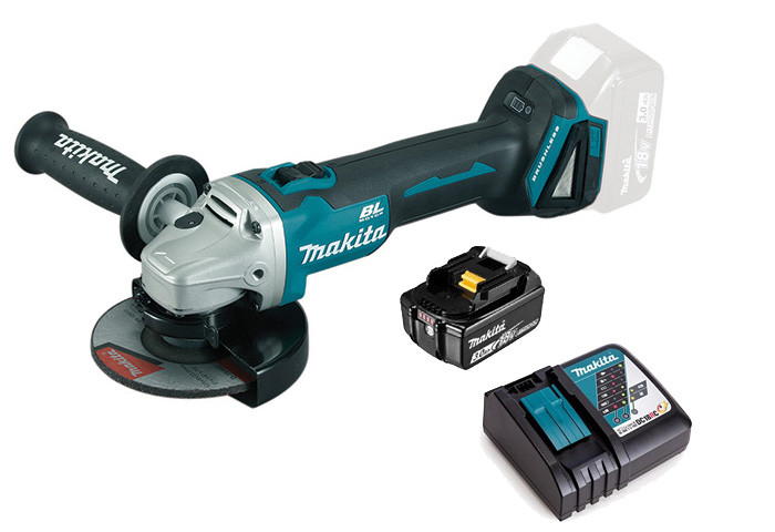 Аккумуляторная болгарка MAKITA DGA504PROMORF