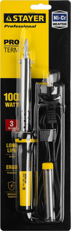 Электропаяльник непрерывного нагрева STAYER 55300-100