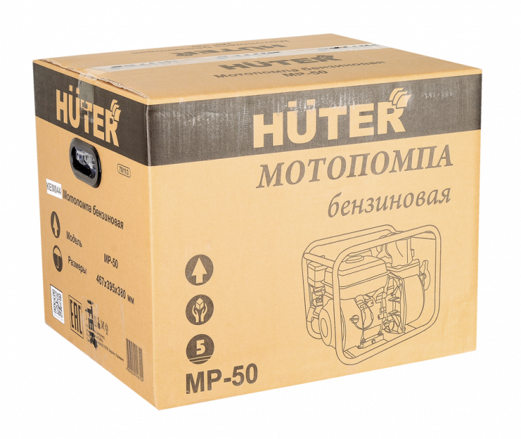 Мотопомпа HUTER MP-50