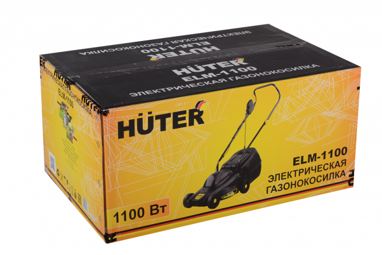 Газонокосилка электрическая HUTER ELM-1100