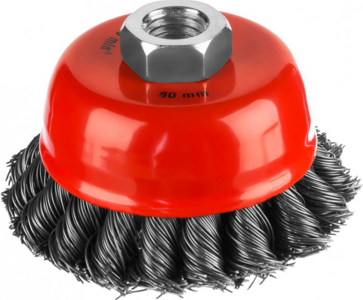 Щетка-крацовка чашечная для УШМ MIRAX 35104-080-2