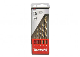 Набор сверл по металлу HSS-Co MAKITA D-57168