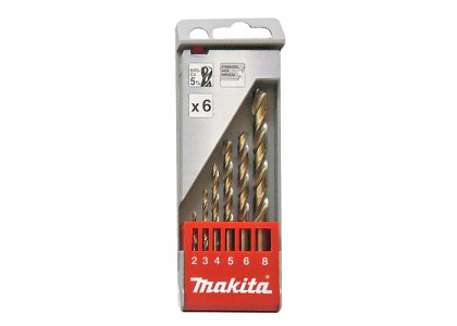 Набор сверл по металлу HSS-Co MAKITA D-57168
