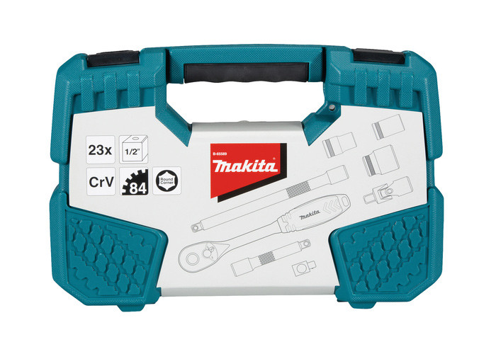 Набор головок с трещоткой MAKITA B-65589