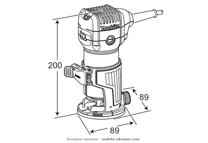 Фрезер MAKITA RT0700CX2