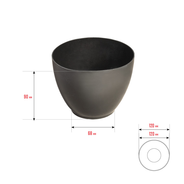 Чашка для гипсовых смесей STAYER 0608-1