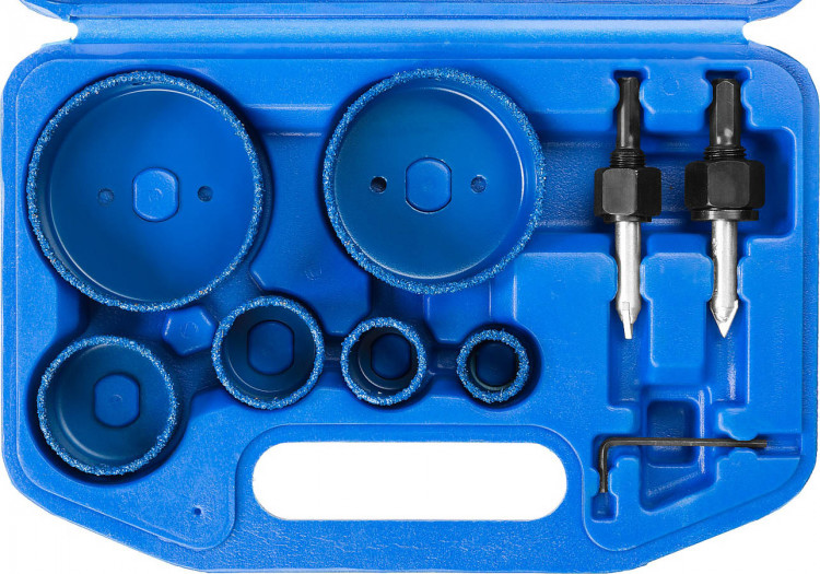 Набор буровых коронок с твердосплавным напылением ЗУБР 33360-H6_z01