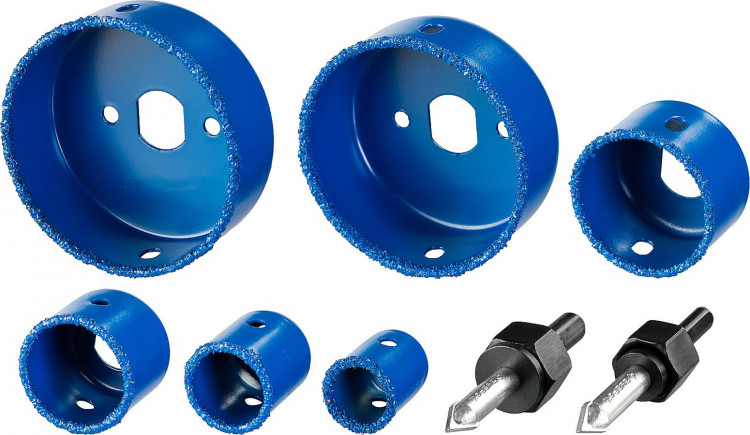 Набор буровых коронок с твердосплавным напылением ЗУБР 33360-H6_z01