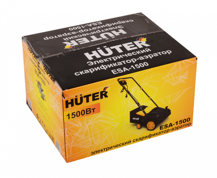 Электрический скарификатор-аэратор Huter ESA-1500
