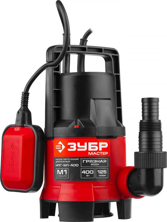 Насос дренажный погружной ЗУБР НПГ-М1-400