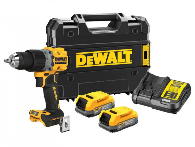 Аккумуляторная ударная дрель-шуруповерт DeWALT DCD805E2T