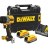 Аккумуляторная ударная дрель-шуруповерт DeWALT DCD805E2T