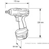 Аккумуляторный ударный гайковерт MAKITA 6934FDWDE