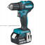 Аккумуляторная дрель-шуруповерт MAKITA DDF483RFE