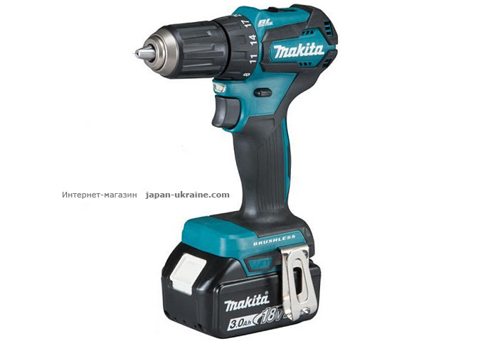 Аккумуляторная дрель-шуруповерт MAKITA DDF483RFE