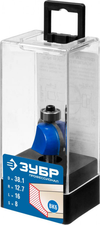 Фреза кромочная калевочная ЗУБР 28702-38.1