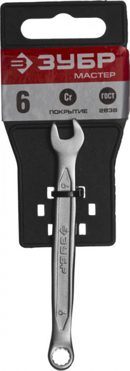 Комбинированный гаечный ключ ЗУБР 27087-06