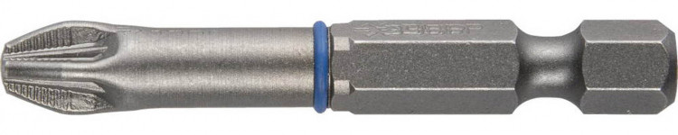 Профессиональные биты ЗУБР 26011-3-50-2 предназначены для монтажа и демонтажа резьбовых соединений. Система насечек «ФИКС» предотвращает выскальзывание шлица из крепежа
