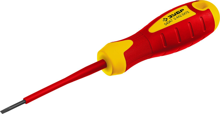 Отвертка диэлектрическая ЗУБР 25261-2.5-075_z01